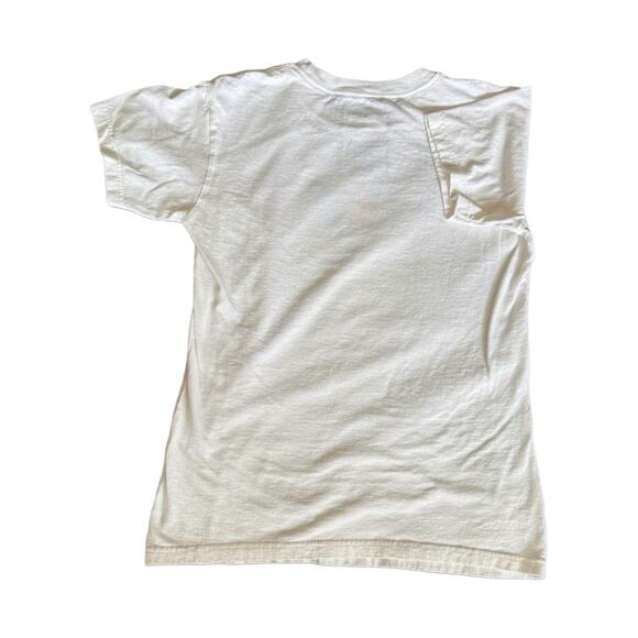 Disney Tinker Bell T-Shirt New York City Graphic Tee White Women’s Teen Medium - Picture 4 of 5